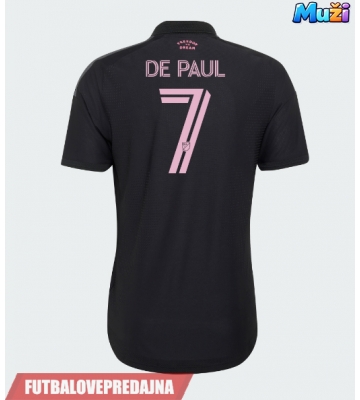 Lacne Muži Futbalové dres Inter Miami Rodrigo De Paul #7 2026-27 Krátky Rukáv - Preč